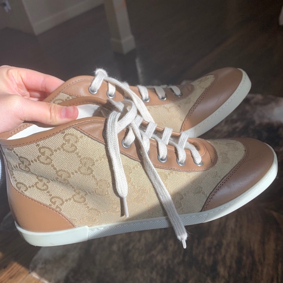vintage gucci high top sneakers